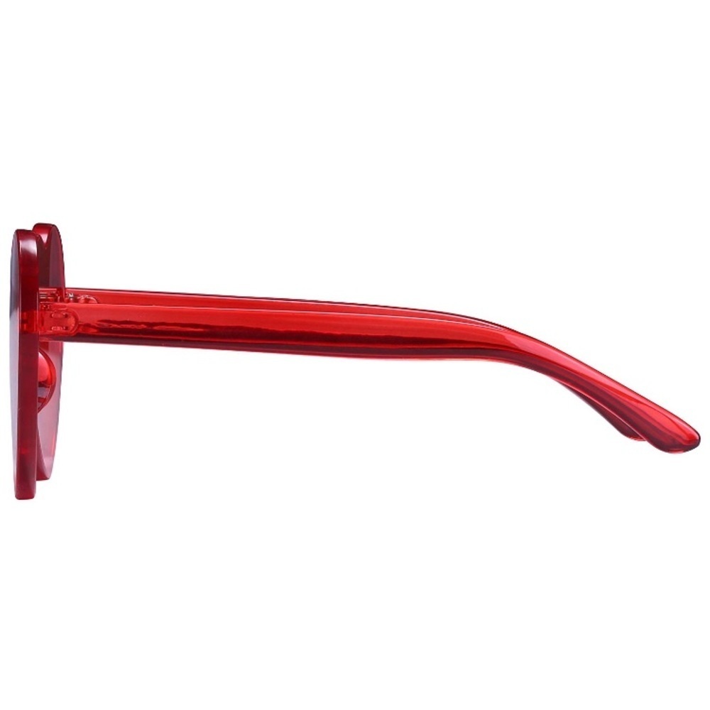 ✨THE AND! RED RIMLESS HEART SUN GLASSES *NWT* ✨ - Picture 5 of 7